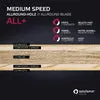 SOULSPIN MEDIUM SPEED Allround-Tischtennisholz Koto