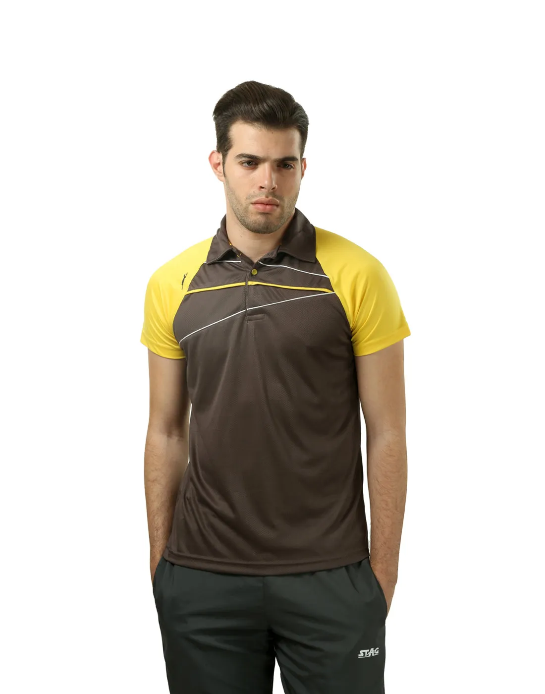 Stag Repeat Sport-Polo Herren atmungsaktiv