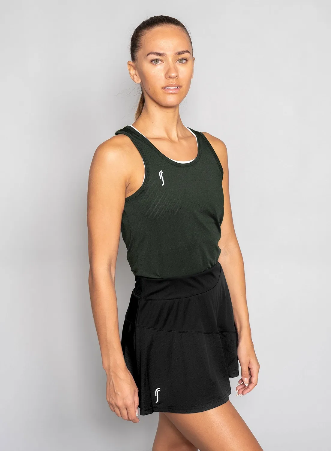 Robin Soderling Club Damen Top Funktionsshirt Logo
