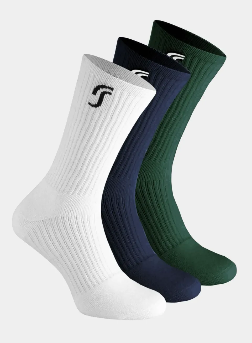 Robin Soderling Cushioned Performance Socks 3-Pack – Sportsocken mit Polsterung