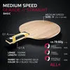 SOULSPIN MEDIUM SPEED Allround-Tischtennisholz Koto