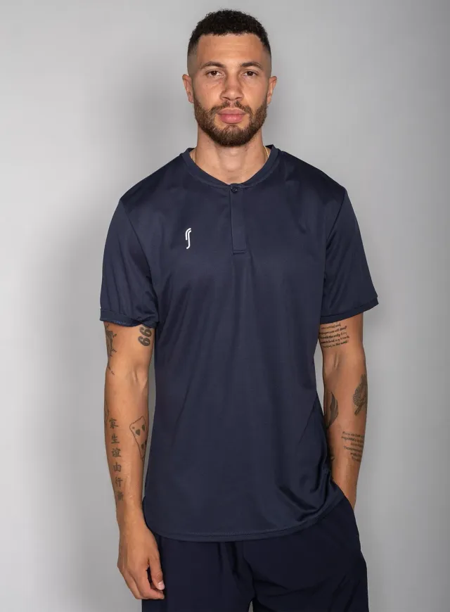 Robin Soderling Club Polo Herren Tennispolo Baumwolle