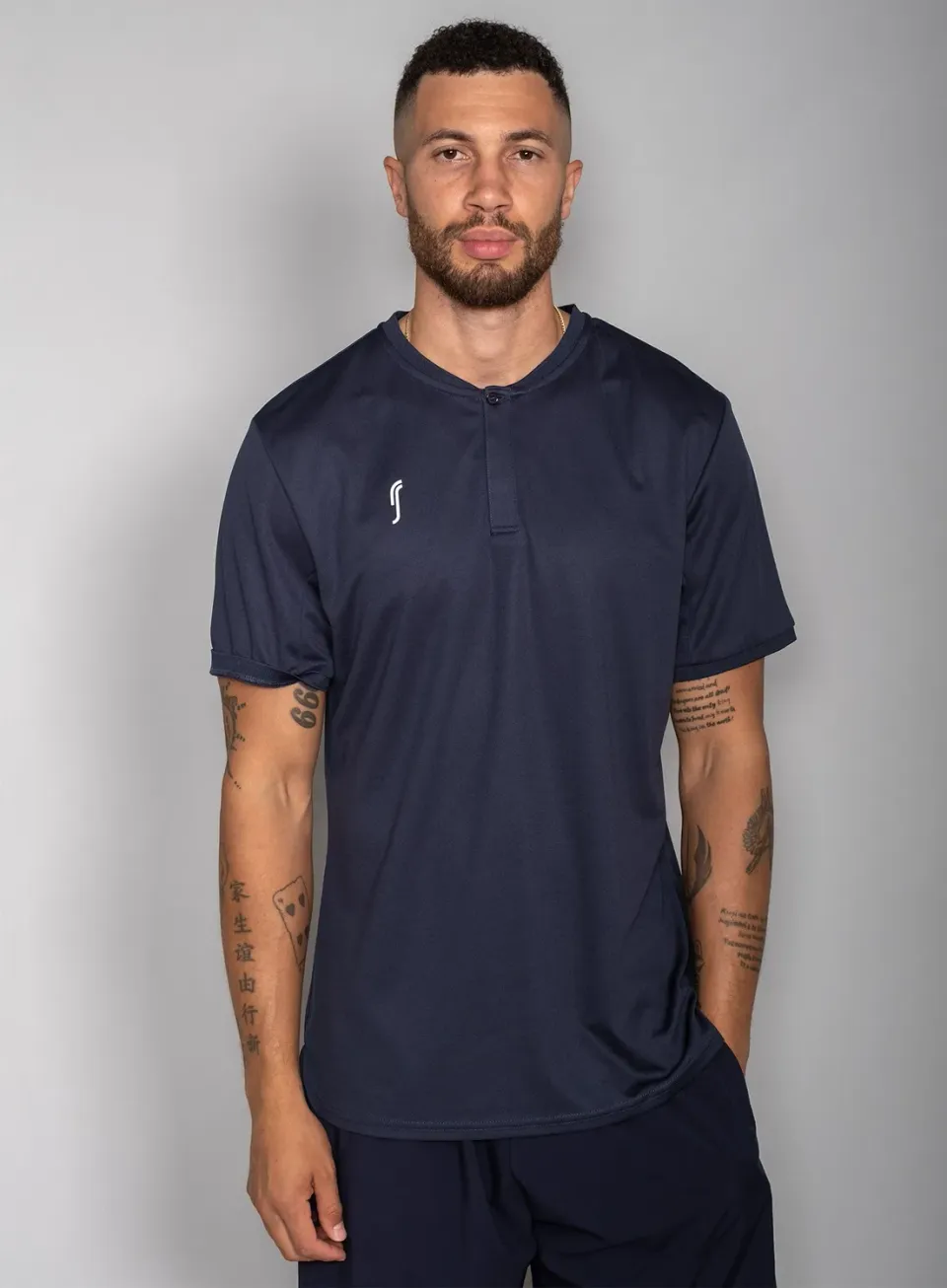 Robin Soderling Club Polo Herren Tennispolo Baumwolle