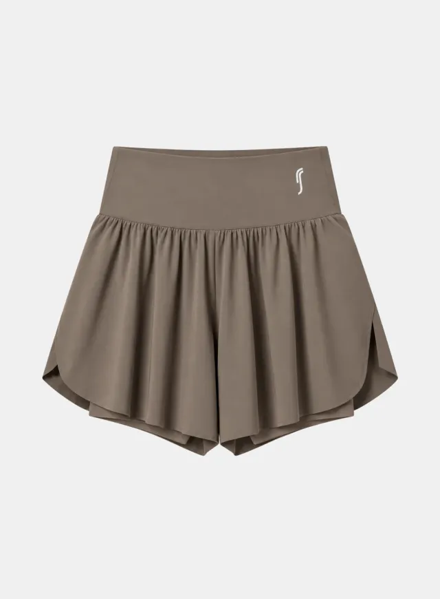 Robin Soderling Court Pleated Tennisshorts Damen 2-in-1