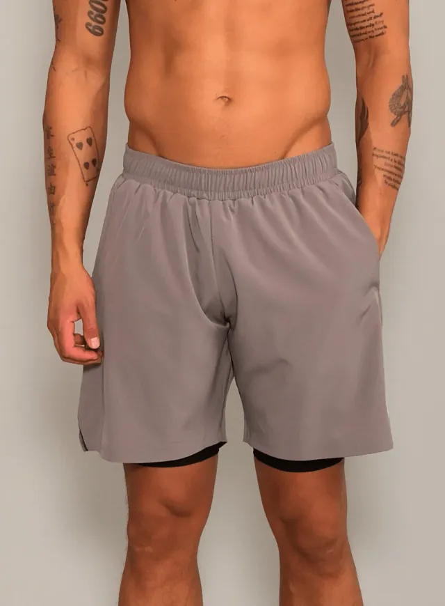 Robin Soderling Performance Shorts 2 in 1 Shorts Herren mit Innenslip