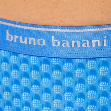 Sauer & Tröger Struktur Blaue Herrenunterhose