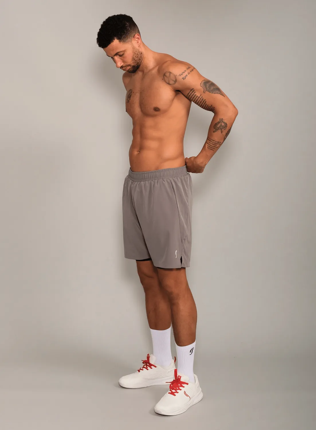 Robin Soderling Performance Shorts 2 in 1 Shorts Herren mit Innenslip