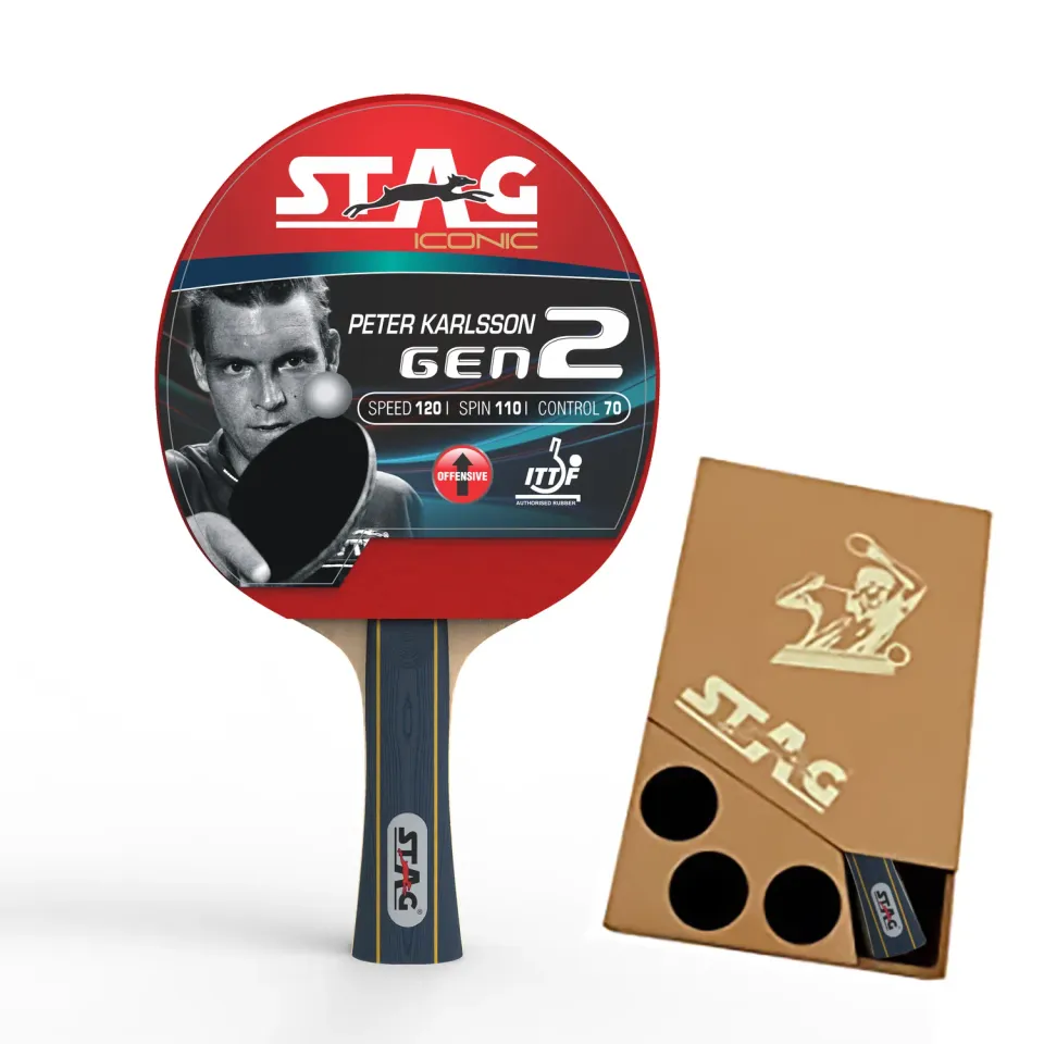 Stag Iconic Peter Karlson Gen 2 Schläger mit Hülle offensiv