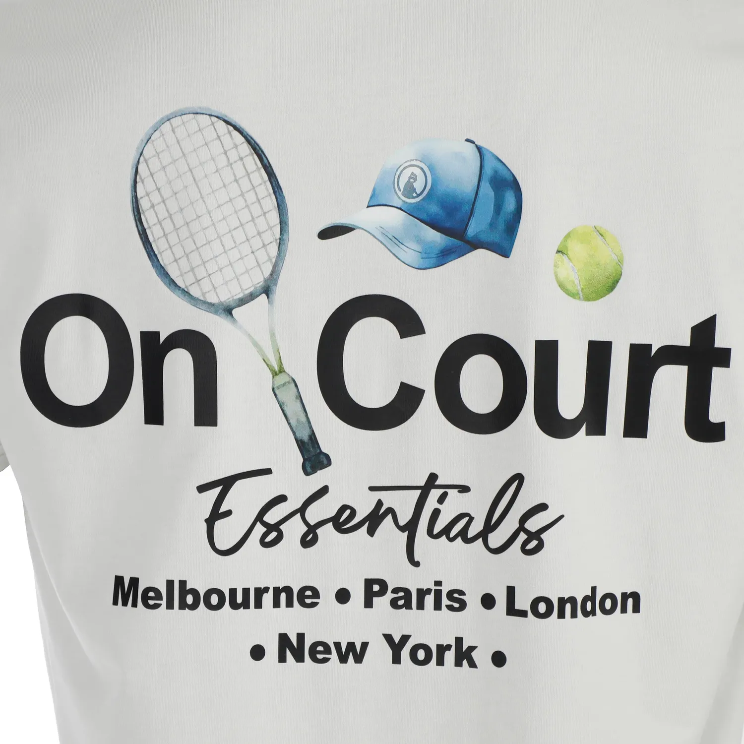 Quiet Please Crush On Court Essentials T-Shirt Baumwolle