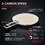 SOULSPIN Z-CARBON Tischtennisholz Carbon OFF+