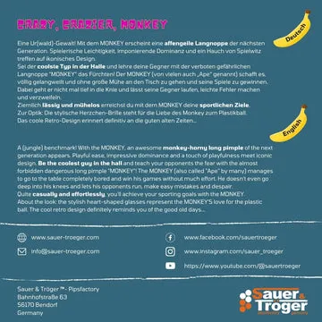 Sauer & Tröger Monkey Langnoppenbelag