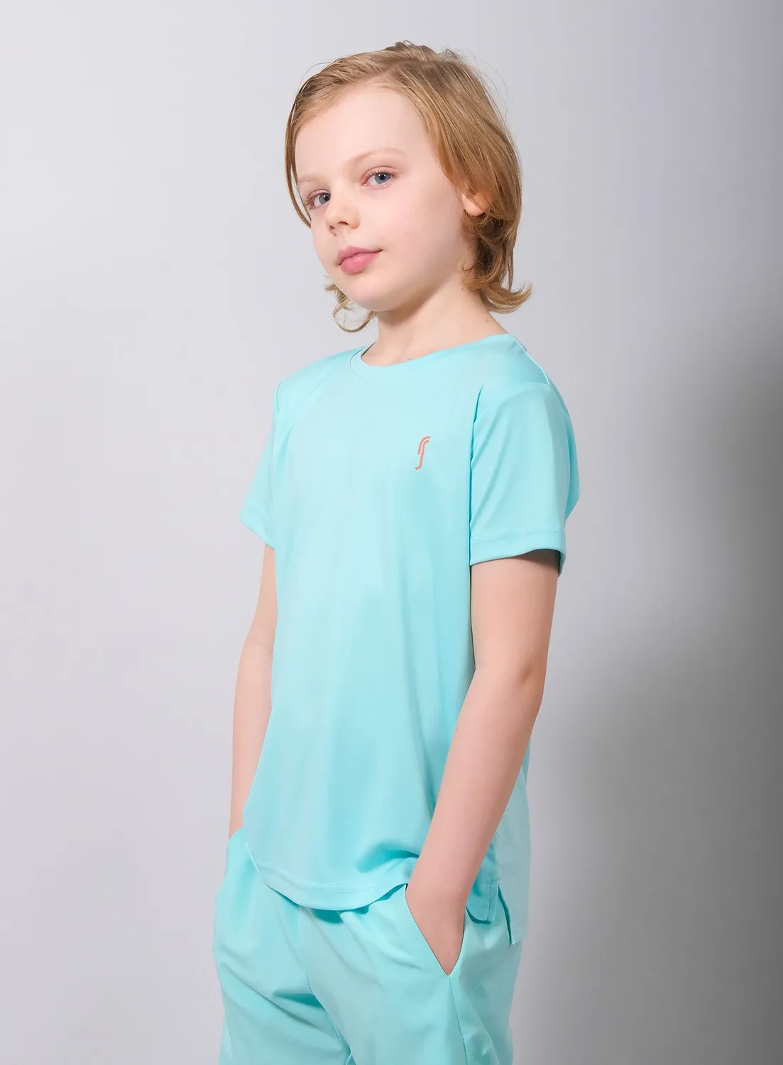Robin Soderling Junior Performance T-Shirt Kinder Mesh-Rücken