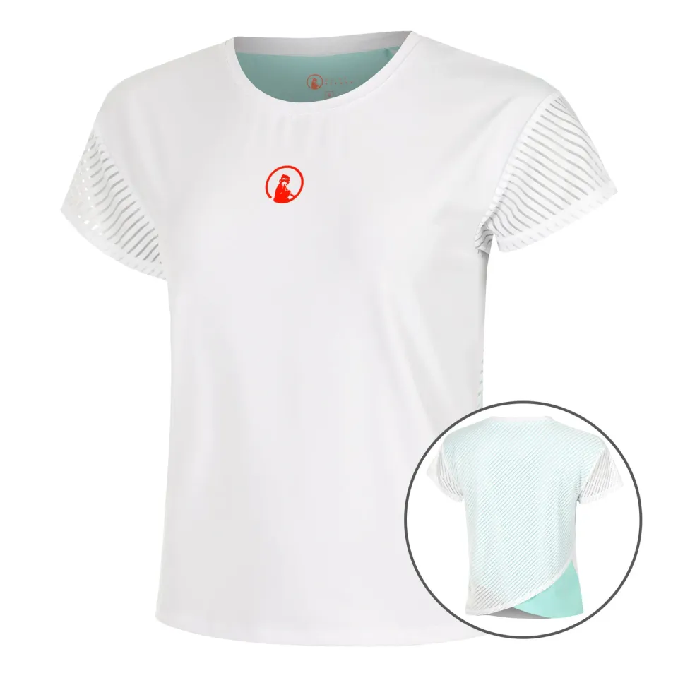 Quiet Please Wild Cross T-Shirt Damen Recyclingpolyester