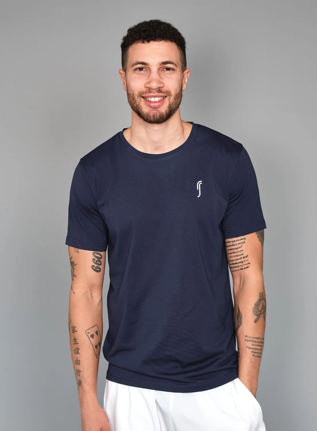 Robin Soderling Paris Men's Paris Cotton Tee T-Shirt 2er-Pack