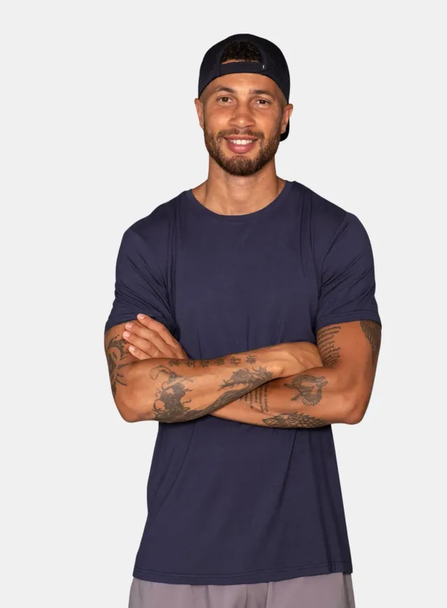 Robin Soderling Men's Paris Modal Tee T-Shirt Herren Stickerei