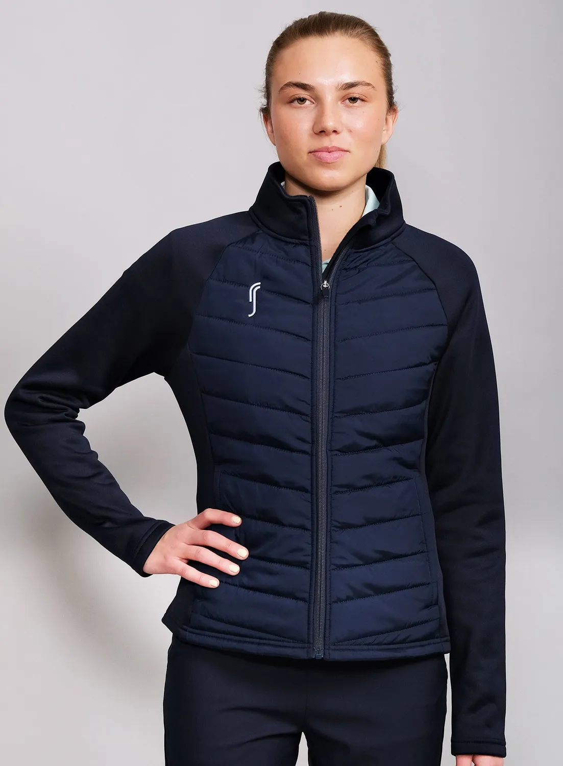 Robin Soderling National Team Padded Hybridjacke Damen wattiert