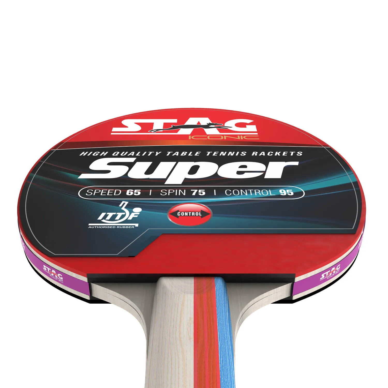 Stag Iconic Super Tischtennisschläger kontrollorientiert