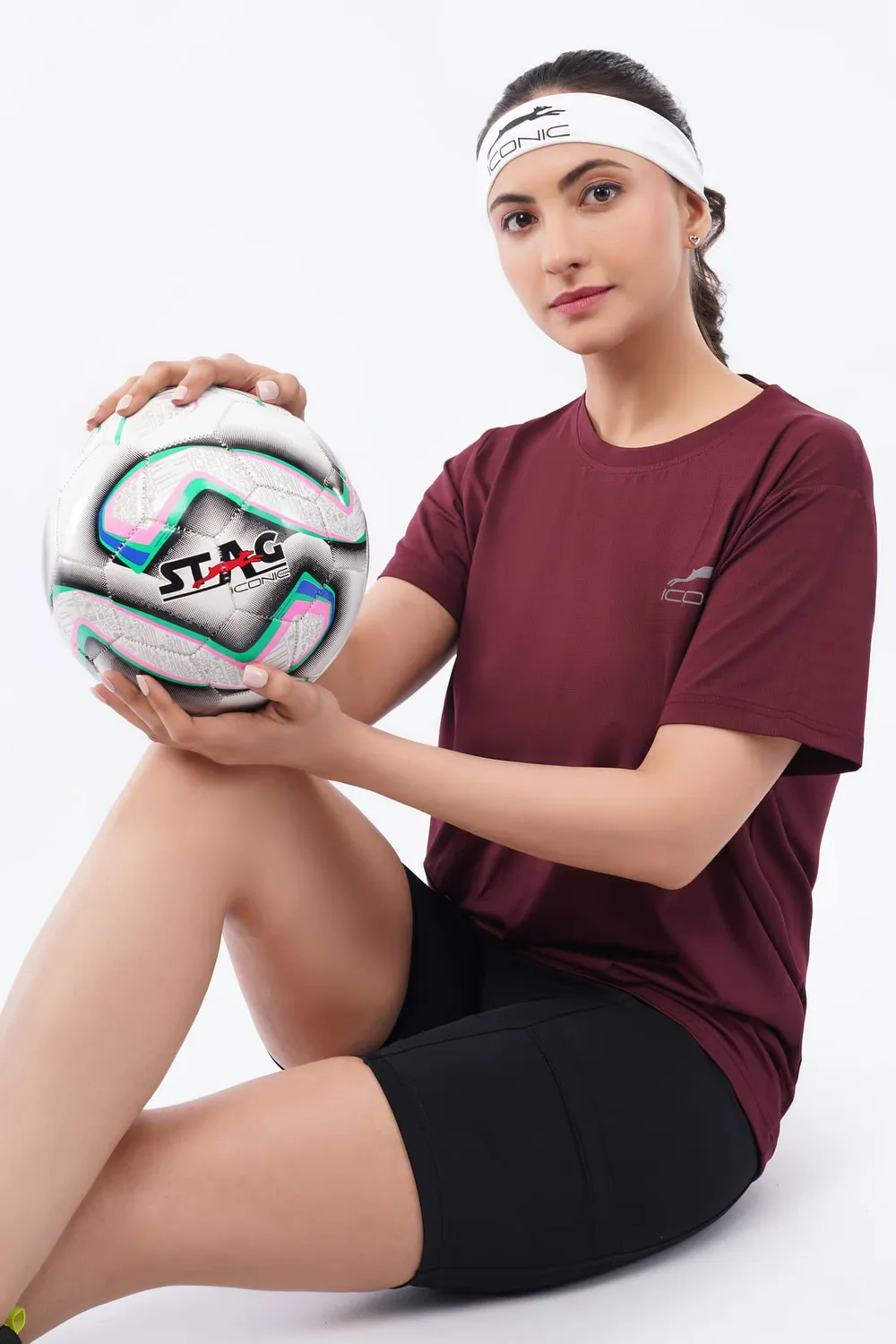 Stag Iconic Performance T-Shirt Damen