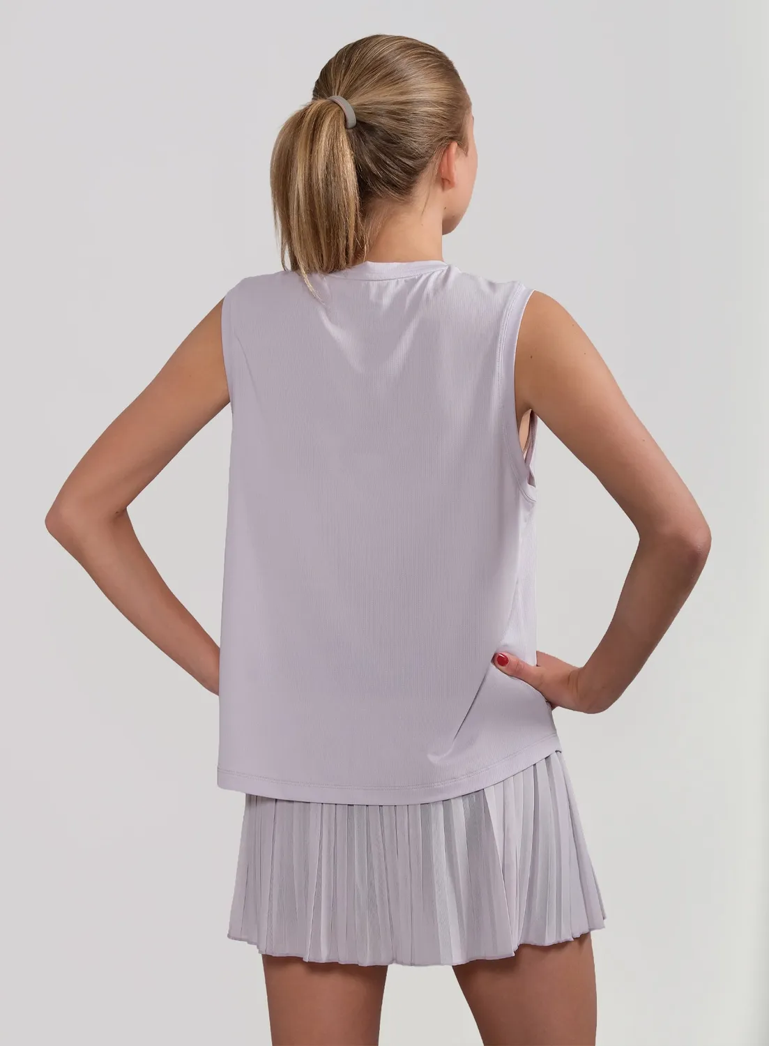 Robin Soderling Paris Damen Tank Top Mesh lockere Passform