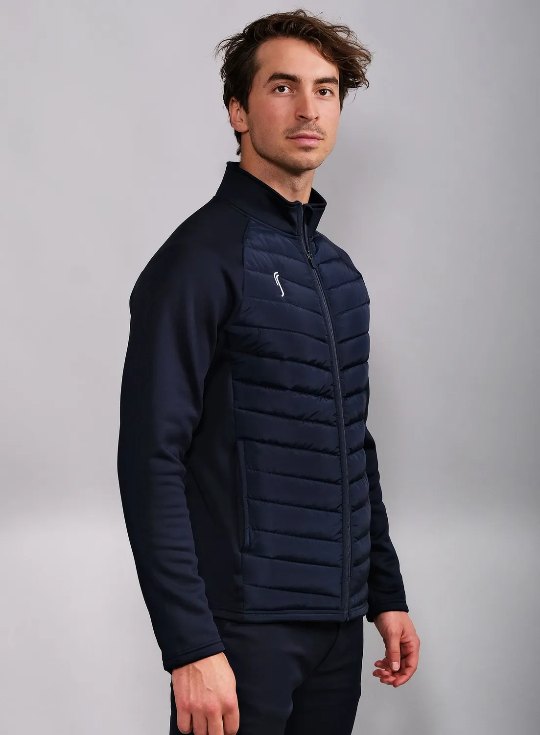 Robin Soderling National Team Padded Herren Hybrid-Steppjacke