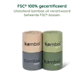Bamboi 100% Bambus Toilettenpapier 48 MAXI-Rollen, 3-lagig