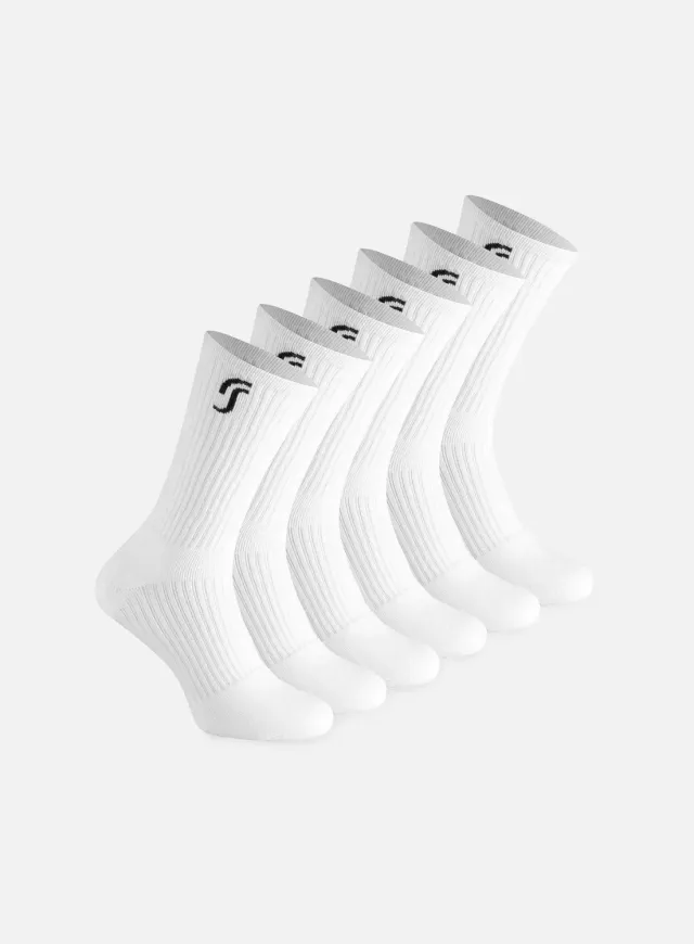 Robin Soderling Cushioned Performance Socken 6er-Pack gedämpft