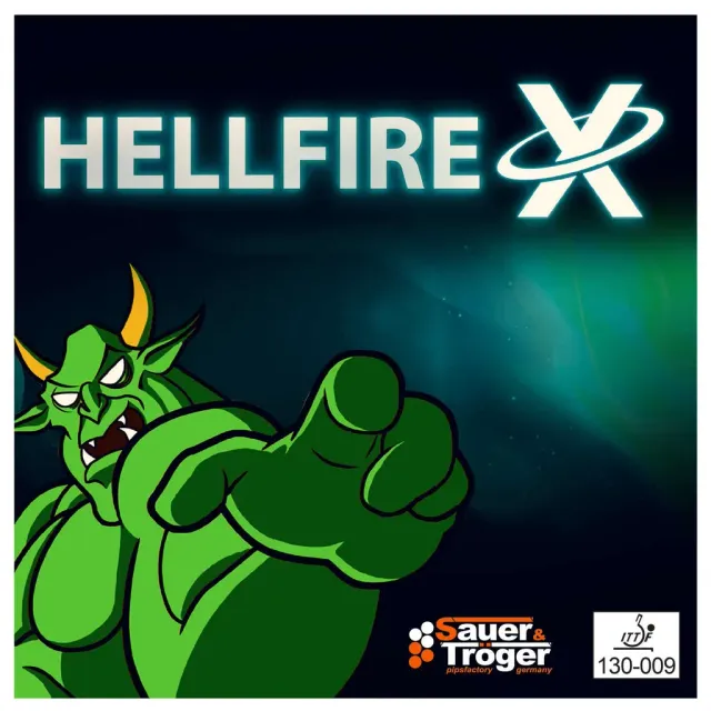 Sauer & Tröger Hellfire X Lange Noppe Plastikball