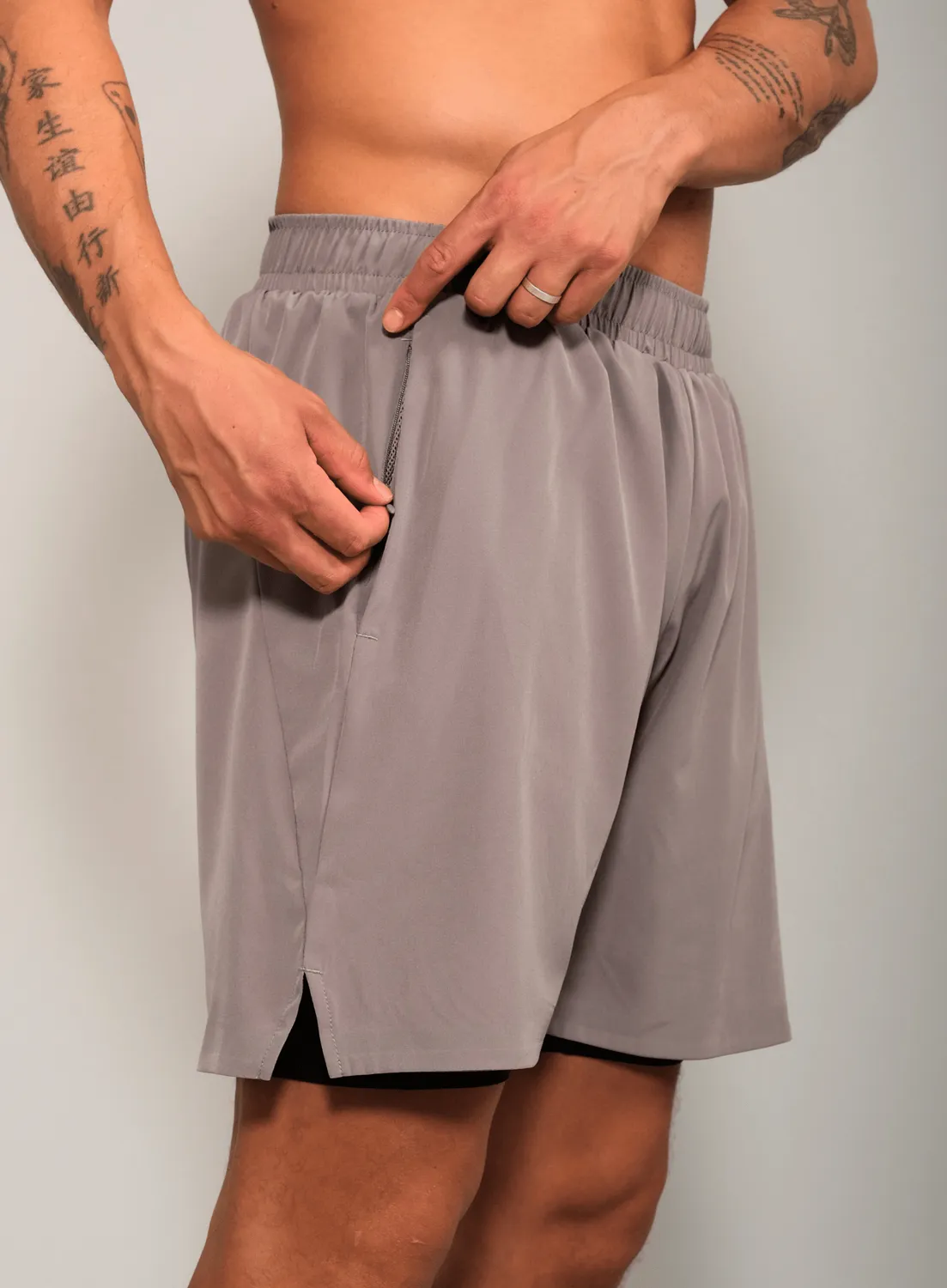 Robin Soderling Performance Shorts 2 in 1 Shorts Herren mit Innenslip