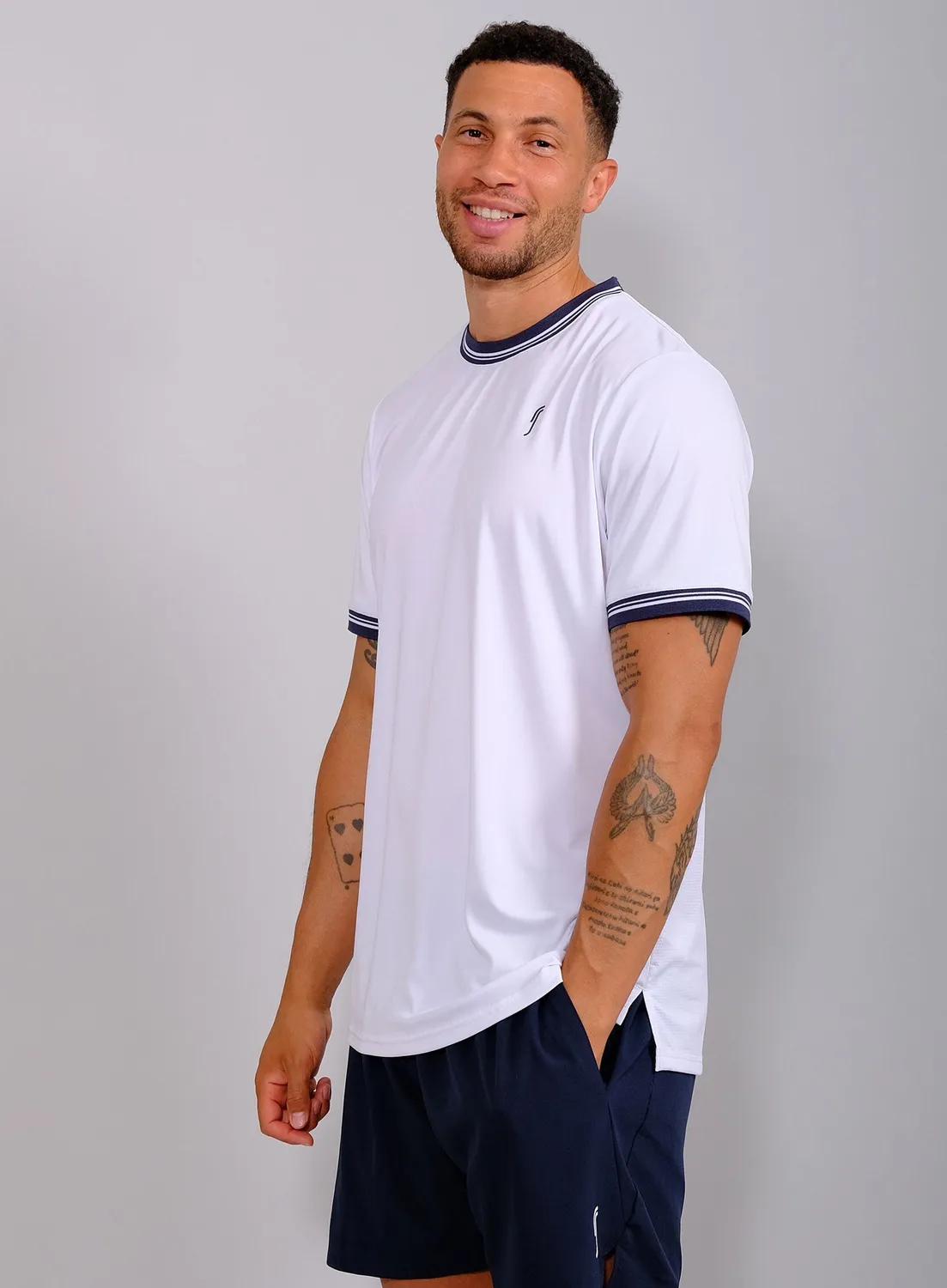 Robin Soderling Performance T-Shirt Herren feuchtigkeitsableitend