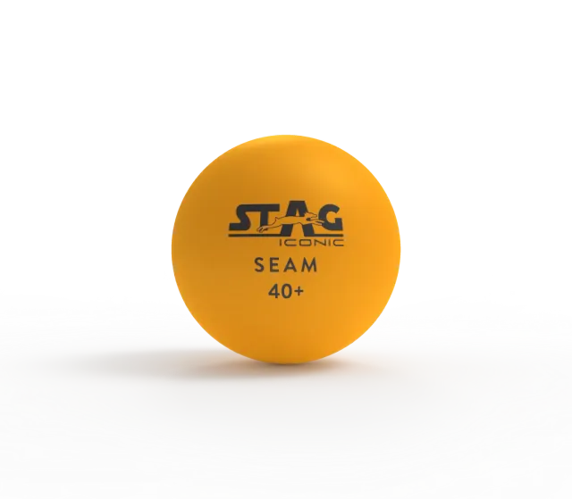 Stag Iconic Seam Tischtennisbälle ABS 40 mm