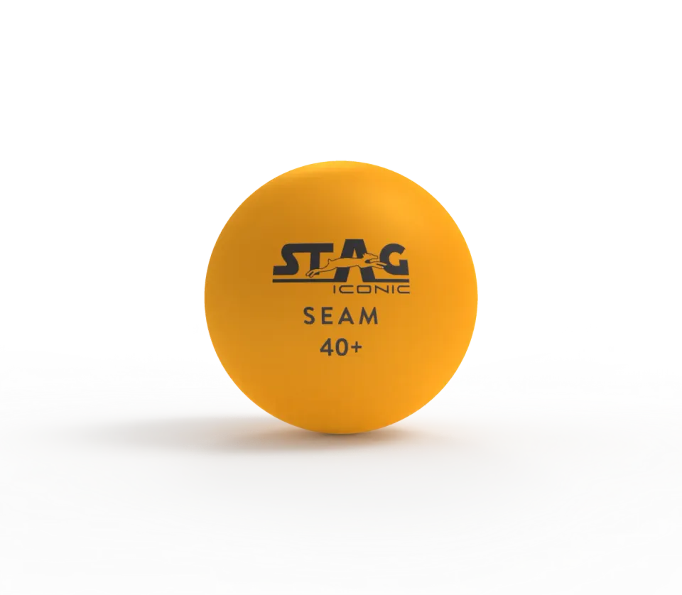 Stag Iconic Seam Tischtennisbälle ABS 40 mm