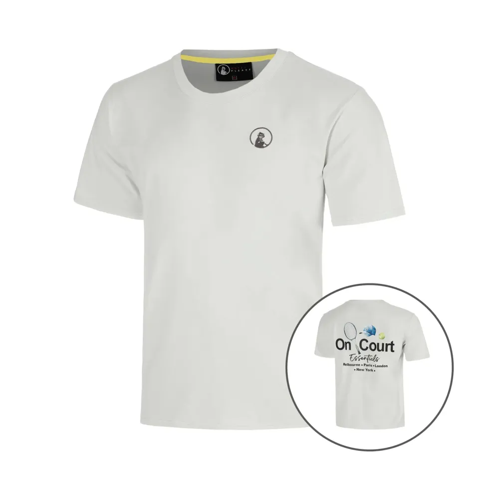 Quiet Please Crush On Court Essentials T-Shirt Baumwolle