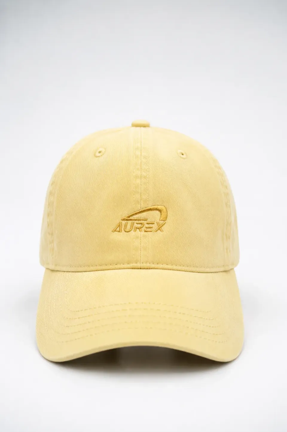 Aurex Softshell Cap Unisex Cap Gold-Logo