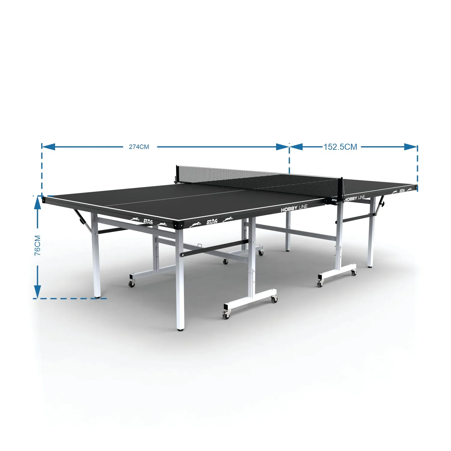 Stag Iconic Hobby Line Tischtennisplatte Turniergröße