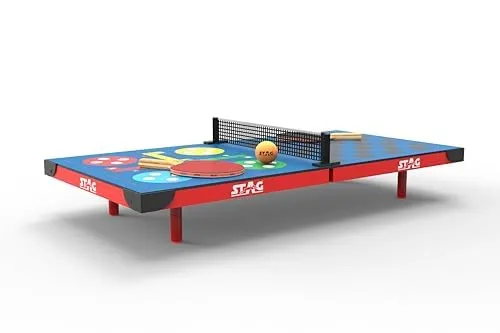 Stag Iconic 4-in-1 Mini Tischtennistisch blau