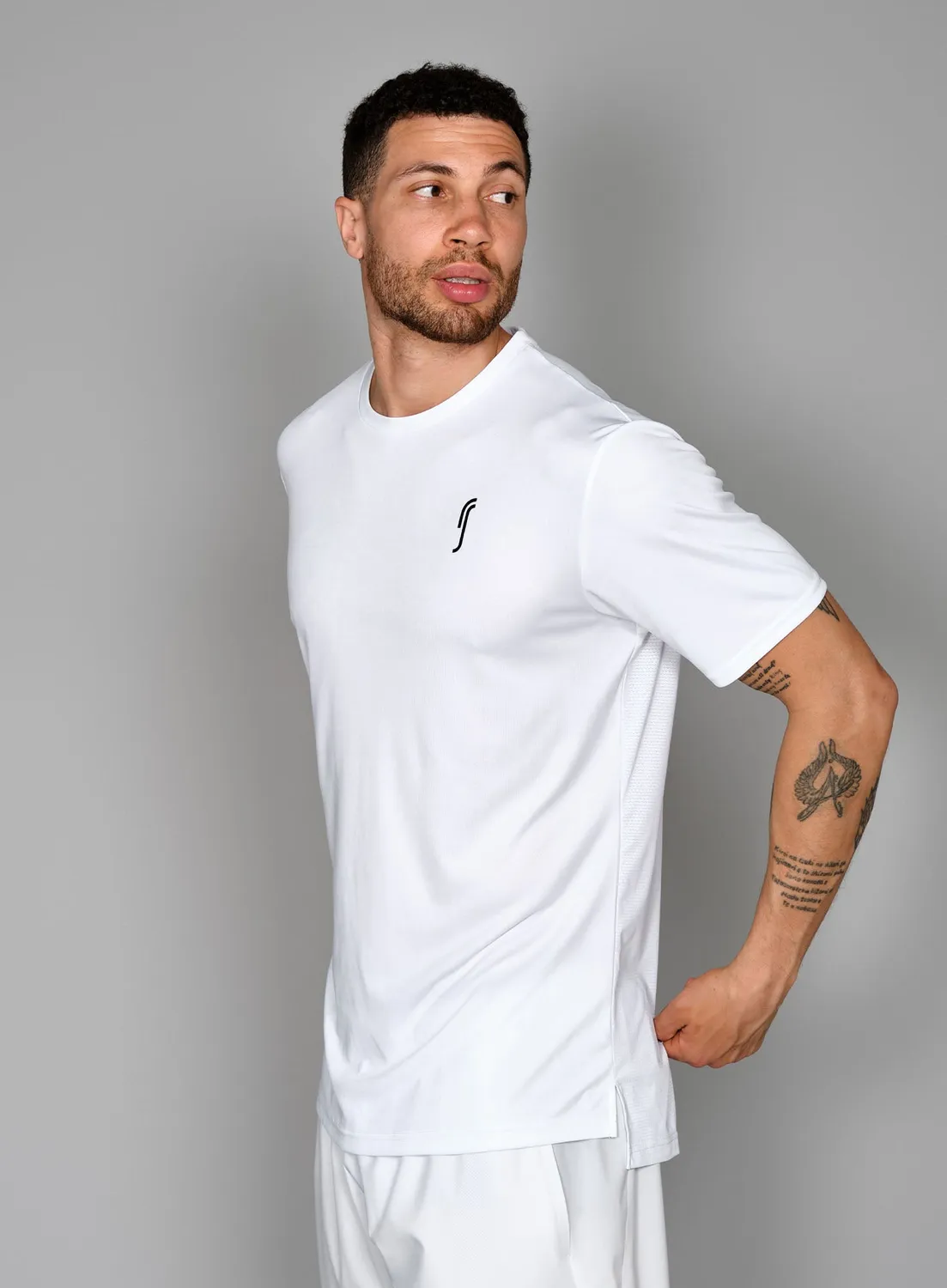 Robin Soderling Performance Tee 2-Pack Funktionsshirt weiß