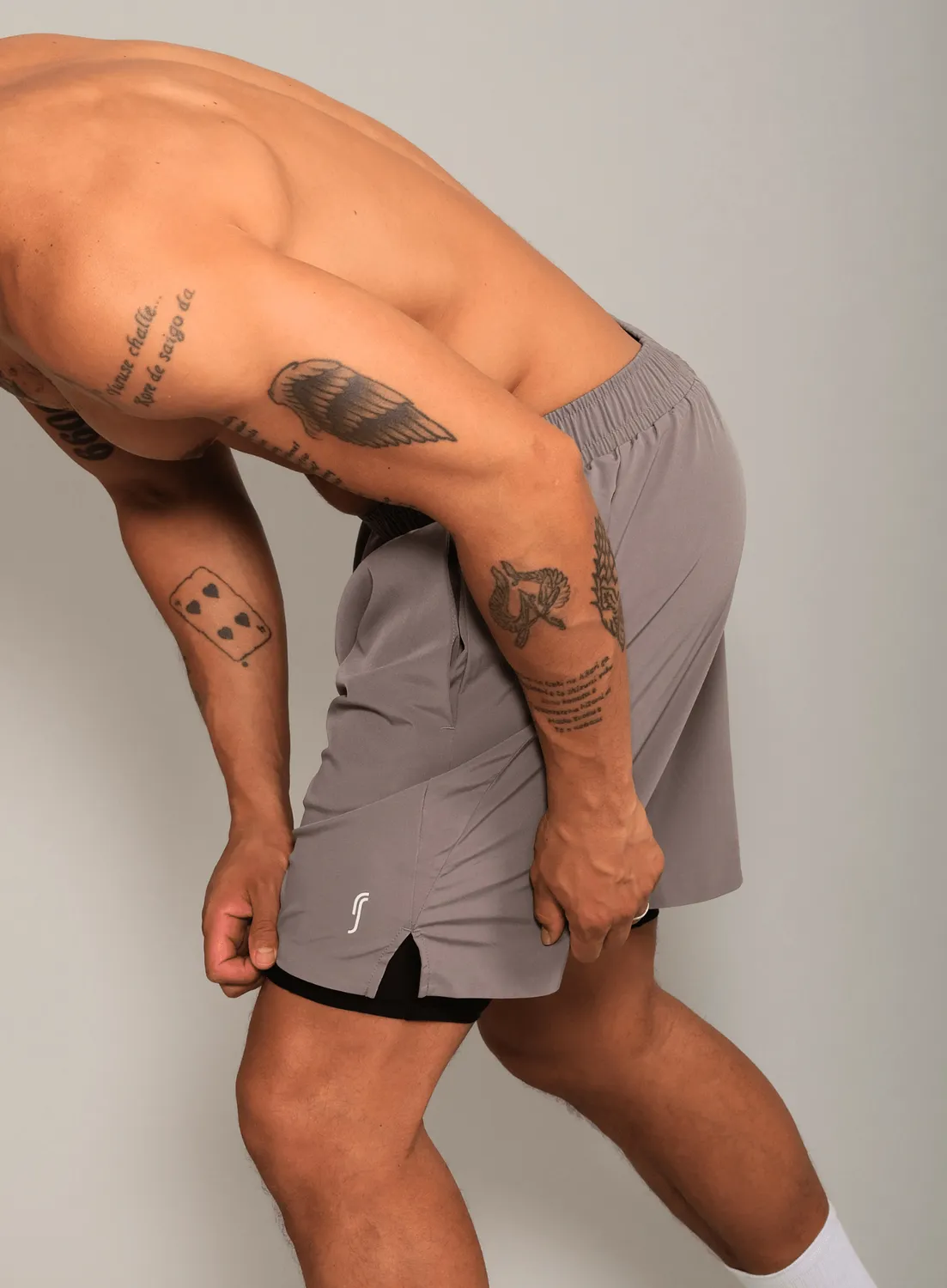 Robin Soderling Performance Shorts 2 in 1 Shorts Herren mit Innenslip