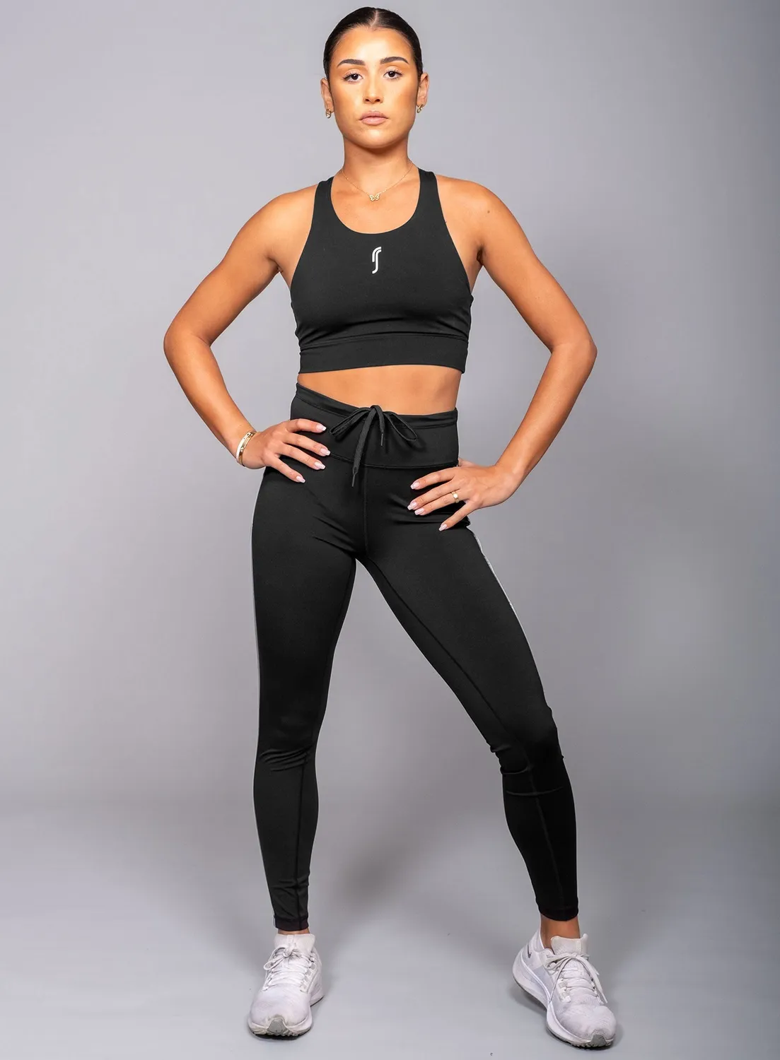 Robin Soderling Performance Damen-Tights reflektierend