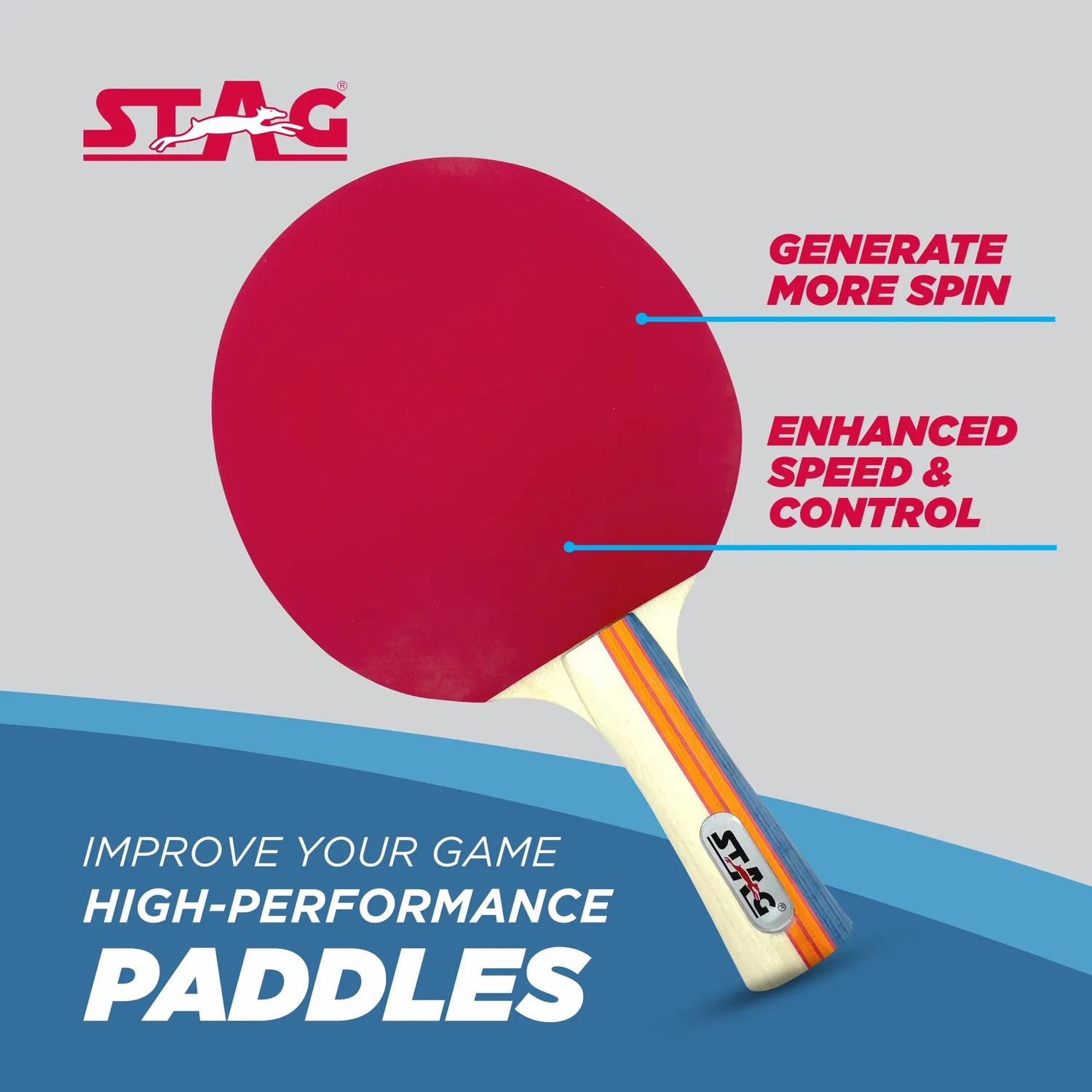 Stag Iconic Smash Tischtennis-Set