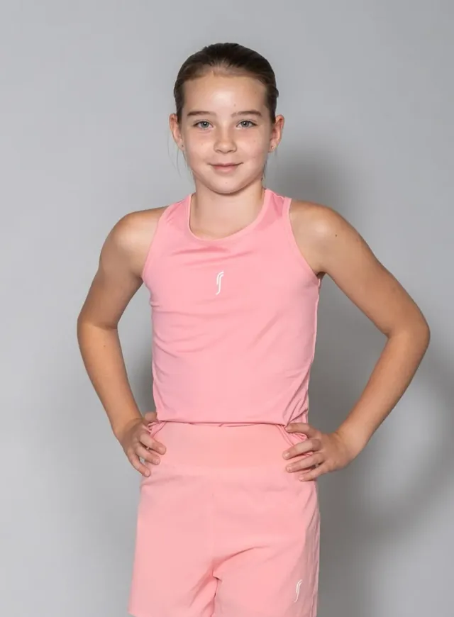 Robin Soderling Performance Racerback Mesh Tanktop Mädchen luftig
