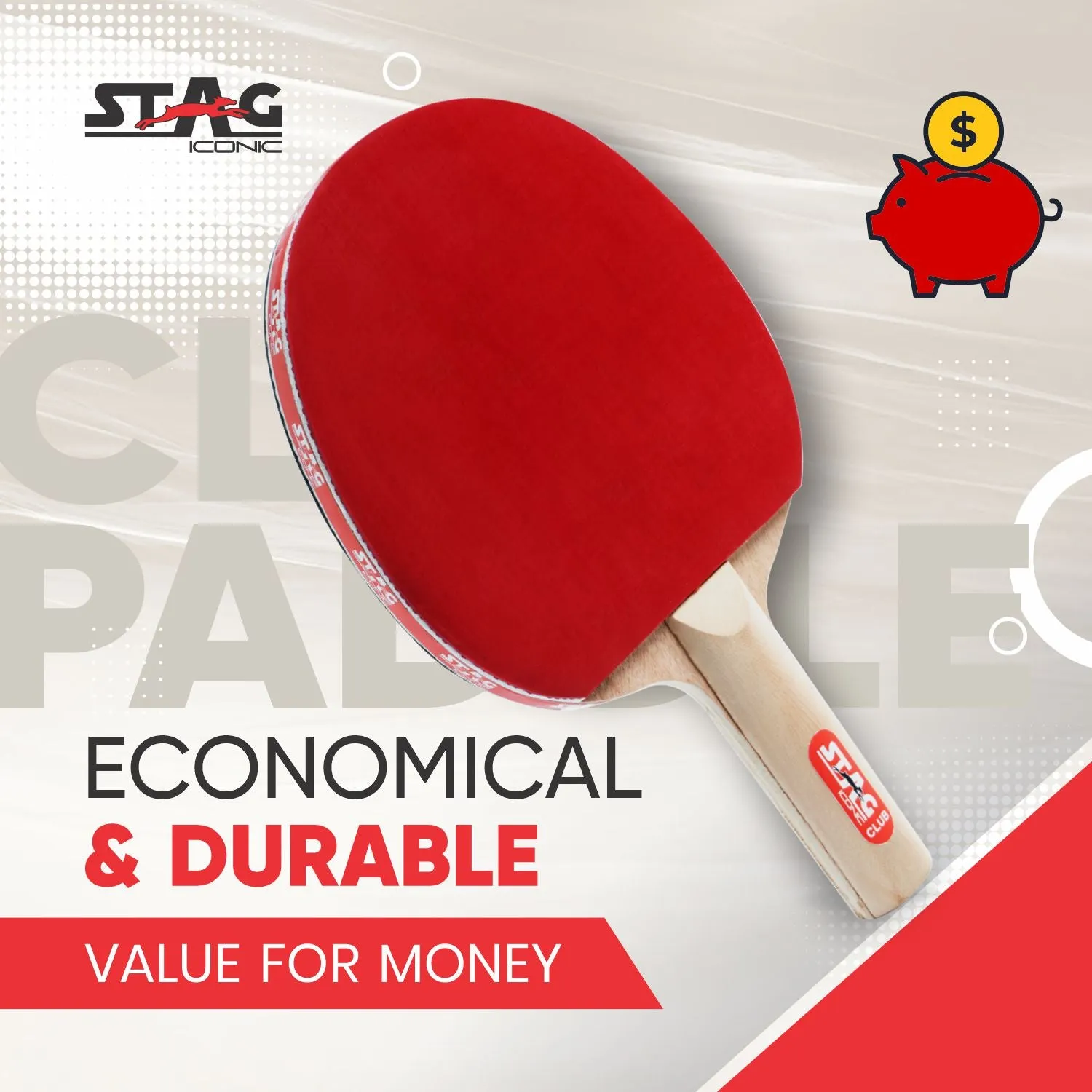 Stag Iconic Club Tischtennisschläger Allround