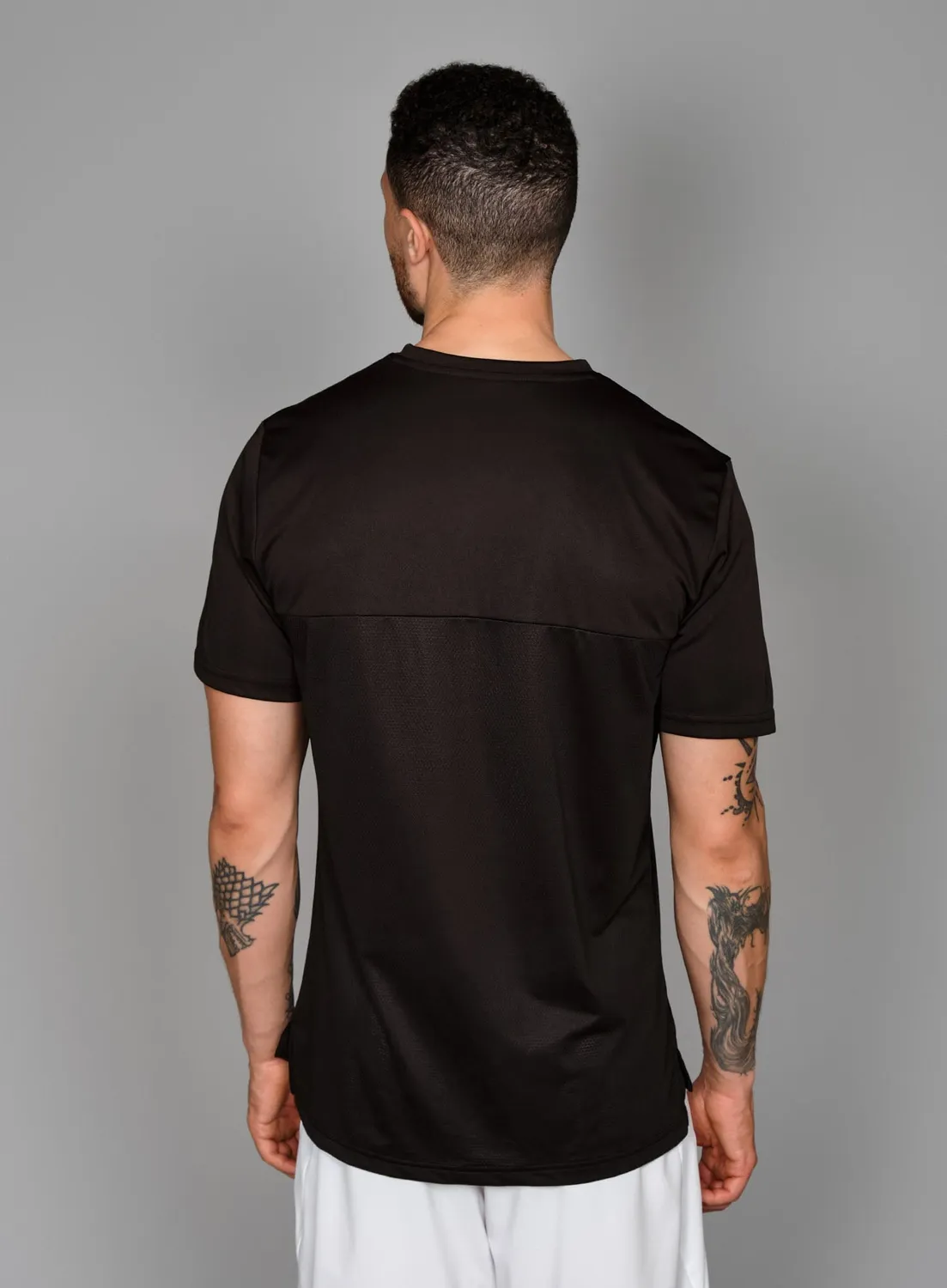 Robin Soderling Performance Tee T-Shirt Herren schwarz 2er-Pack