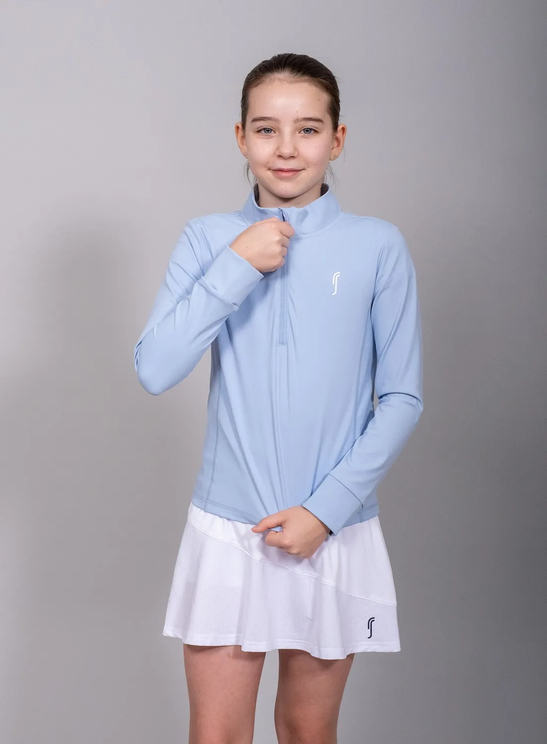 Robin Soderling Stretch Tech Girl's Stretch Tech Half Zip Sweater Mädchen