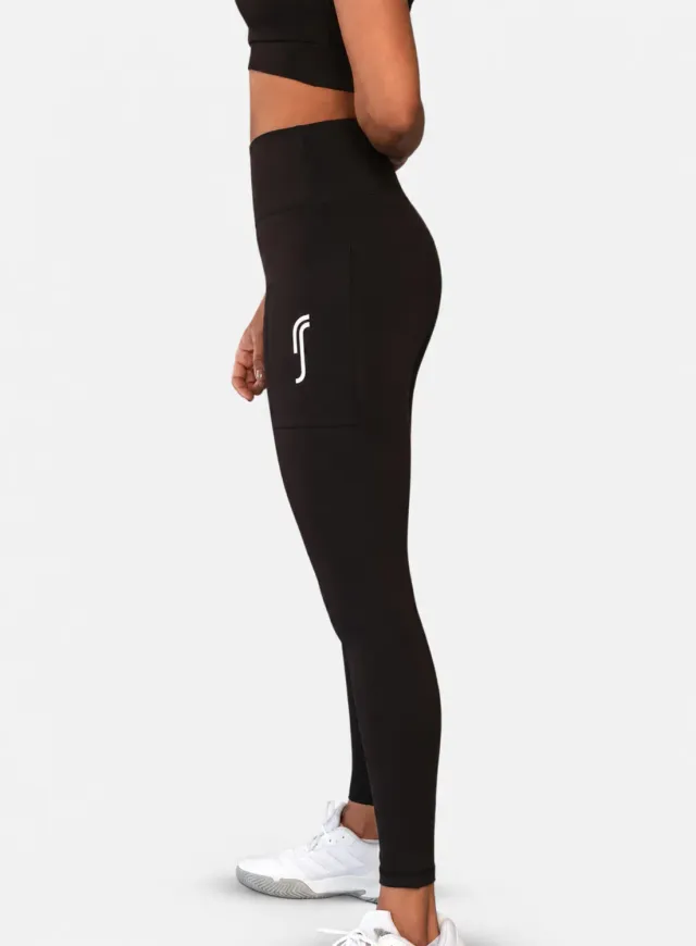 Robin Soderling Stretch Tech Women's Stretch Tech Side Pocket Tights Damen-Tights