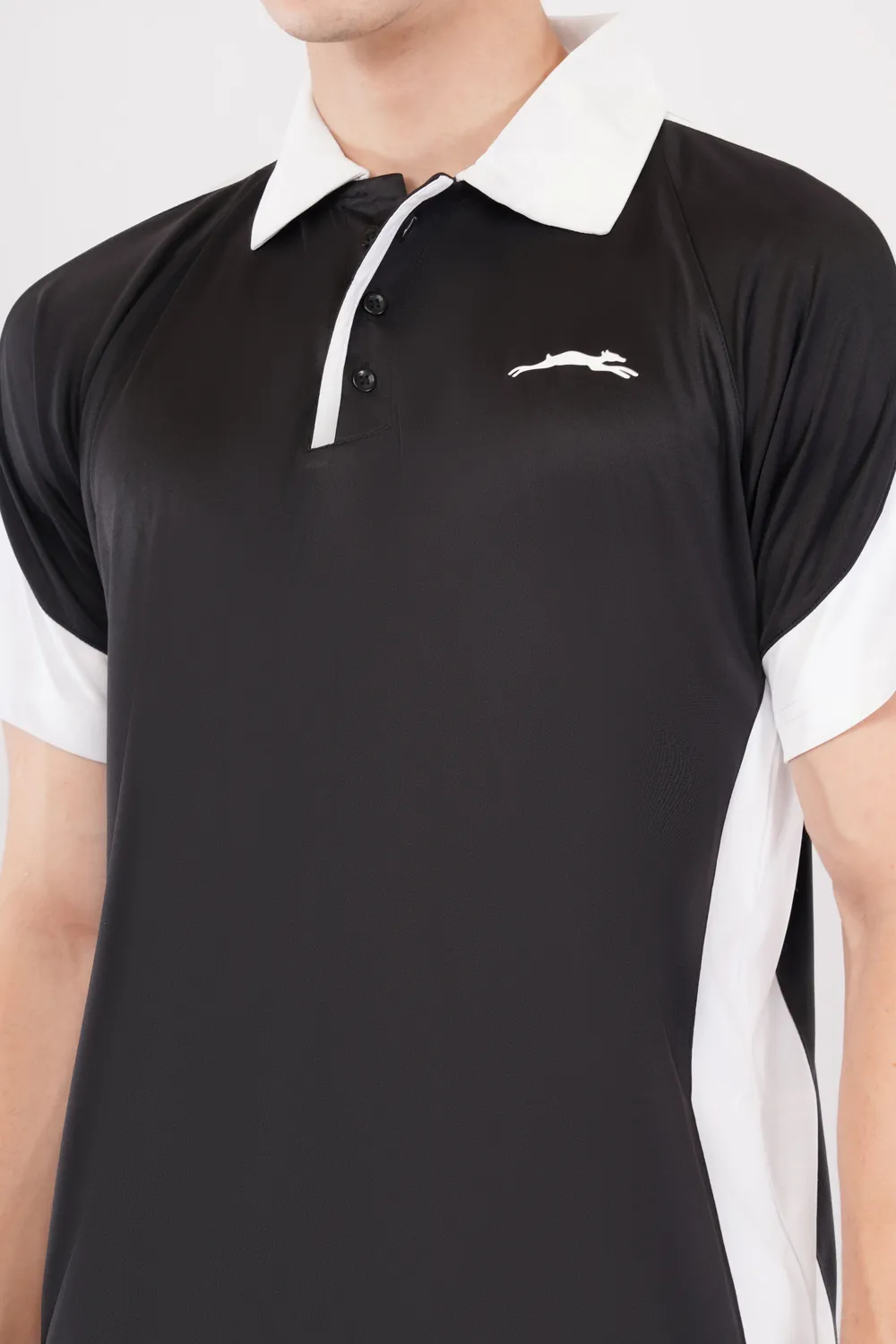 Stag Iconic Super Polo Neck Sport-T-Shirt mit Kragen