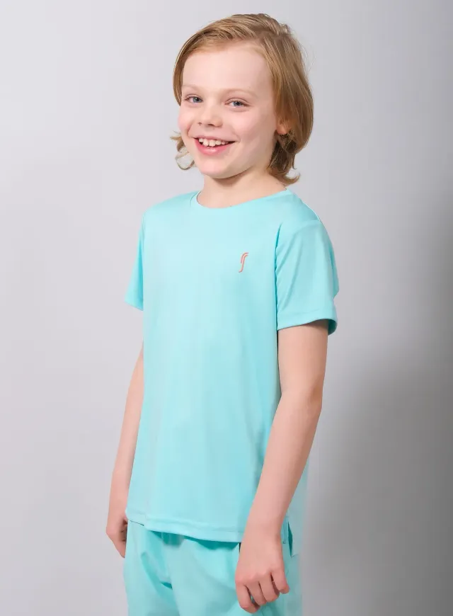 Robin Soderling Junior Performance T-Shirt Kinder Mesh-Rücken