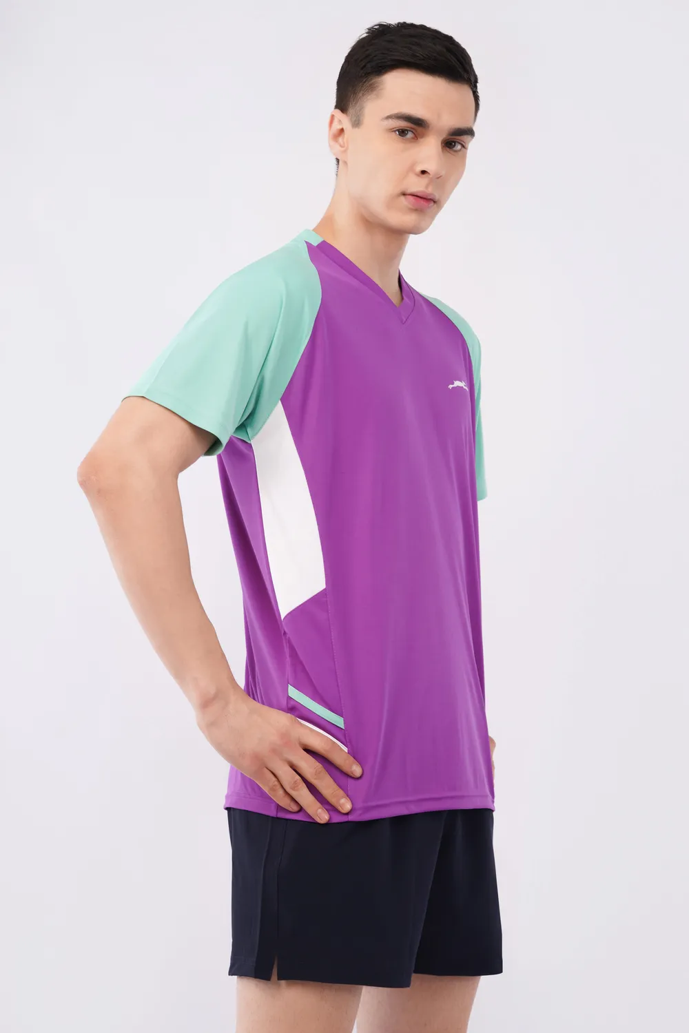 Stag Iconic V-Neck Sportshirt Polyester