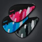 SOULSPIN Schlägerhülle Hardcase weiß Kunstleder