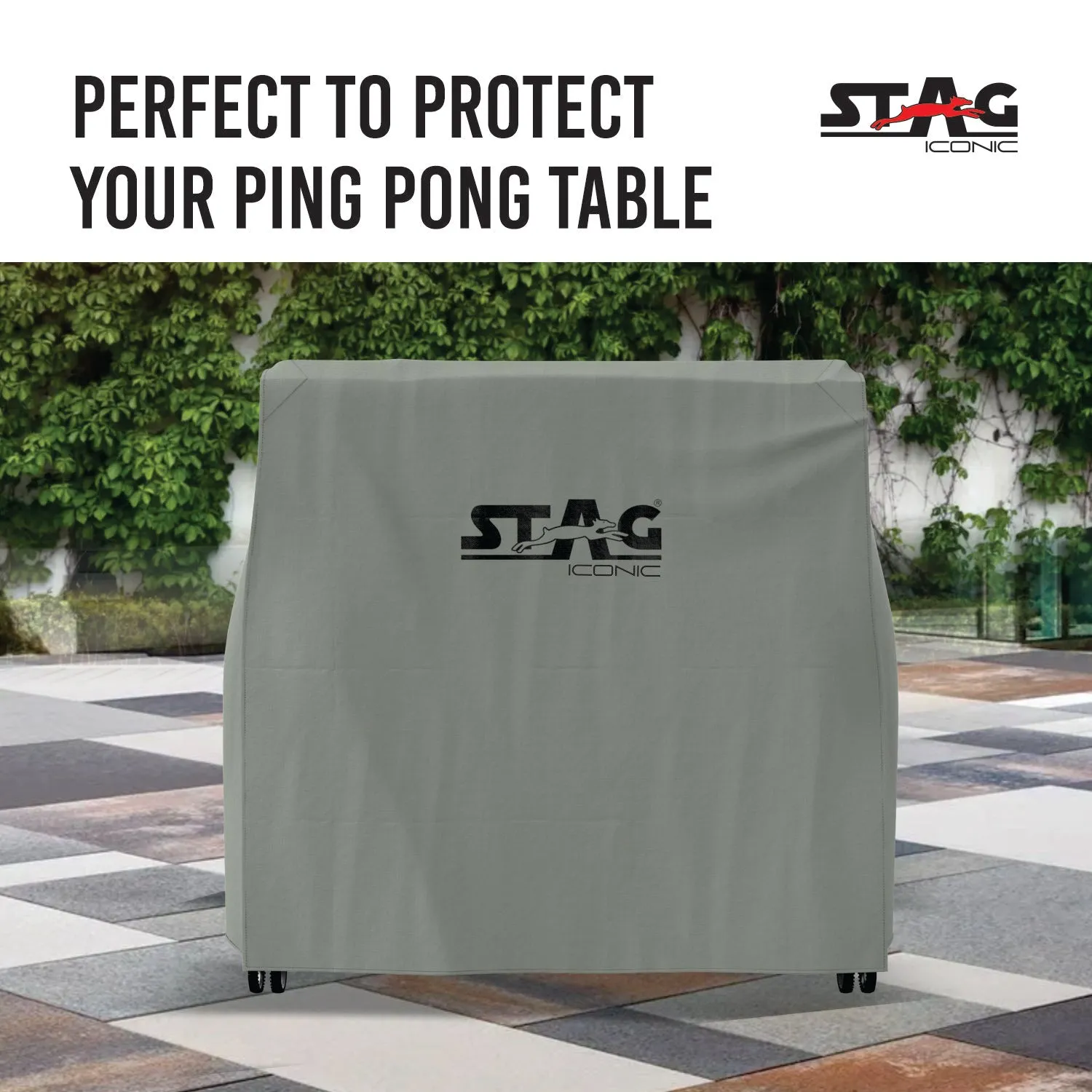 Stag Iconic Tischtennisplatten-Abdeckung wetterfest
