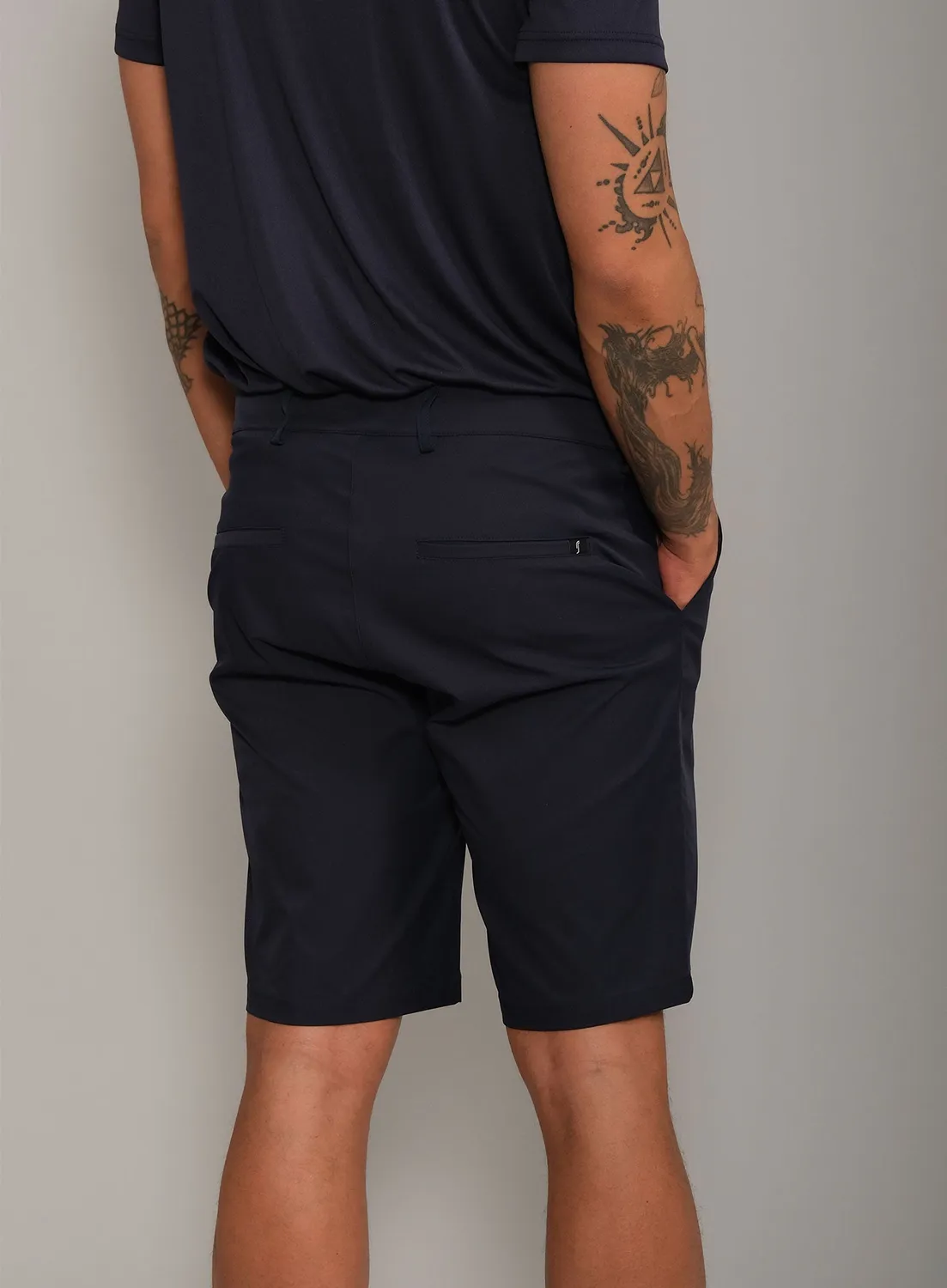 Robin Soderling National Team Golfshorts Herren Navy Stretch
